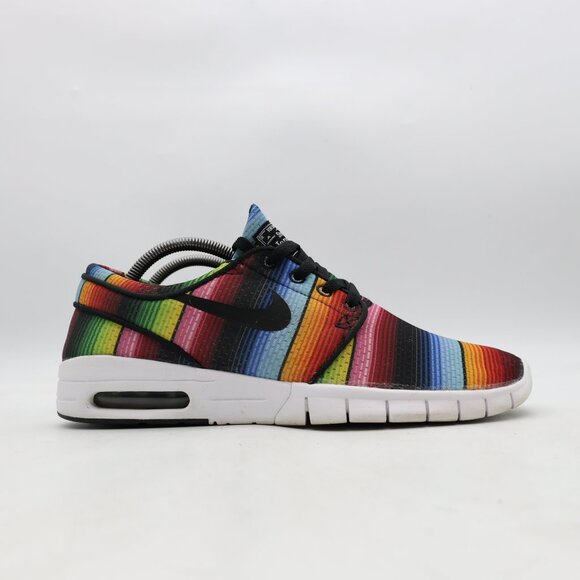 Nike SB Stefan Janoski Max Mexican Blanket Men’s 9.5 Mesh Athletic Trainers - Picture 1 of 10